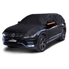 Half Car Cover Top SUV, Hail Protector Car Cover with Cotton Liner, Sunroof ...