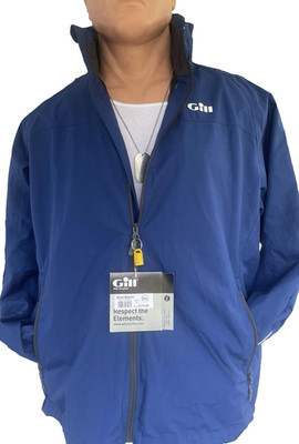 Gill Men s 2XL Pilot Navigator Jacket Waterproof Windproof Sailing NWT sky Blue