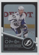 2011-12 O-Pee-Chee Rainbow Foil Black Border 75/100 Marc-Andre Bergeron #243 2vh