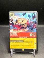 Ratigan Nefarious Criminal Lorcana Legendary 143/204 Archazias Island