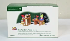 Department 56 More Play-Doh Please North Pole Series