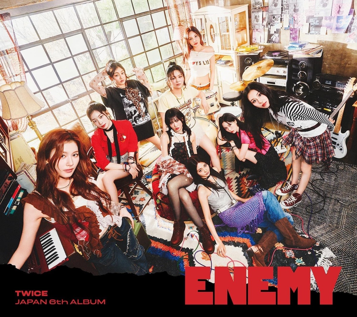 TWICE ENEMY JAPAN 6TH ALBUM LIMITED EDITION A CD+DVD 36P BOOKLET