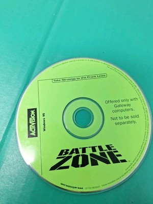 Battlezone 1998 Activision Microsoft Windows PC CD
