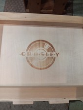 Crosley Record Storage Crate - New Open Box Assembled 75 LPs