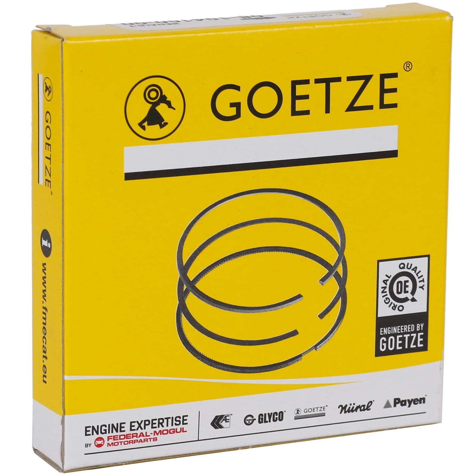 GOETZE ENGINE KOLBENRINGE SATZ Ø82,6mm passend für FIAT CROMA DUCATO DUNA