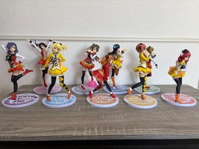 Love Live μ's Sunny Day Song Figure Set of 9 Authentic Anime Collectibles