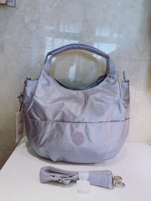 NWT Women  Kipling Floral Garden Tote Purple casual Crossbody hipster