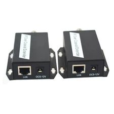 2PCS/Set Durable Network Rj45 BNC IP Over Coaxial Extender Accessories Part