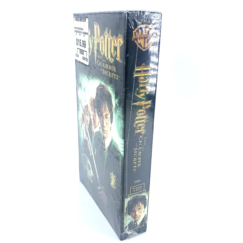 Harry Potter Chamber of Secrets VHS – New Sealed – 2003 Warner Home Video  Rare - Image 4 of 4