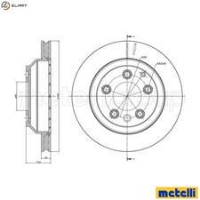 2x BRAKE DISC 23-0883C FOR VW AUDI PORSCHE BLK/BPD/BAC/BPE 2.5L 5cyl TOUAREG