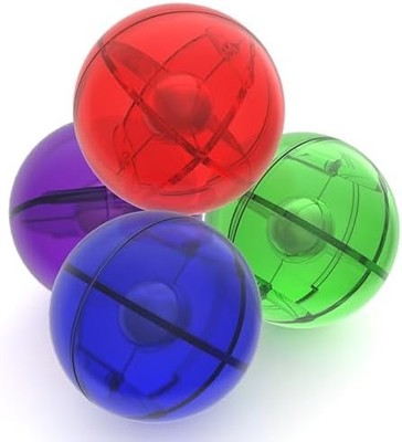 4pc Marbles for Magnetic Block Tiles Marble Run Race Track Magnet Building Tile