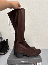 Kenneth Cole Women's Stanford Brown Flexible Outsole Tall Boots Size 9