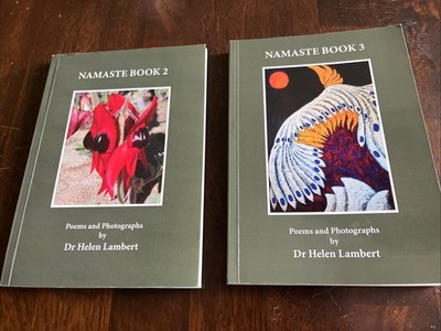 Namaste Books 2 & 3: Poems & Photographs by Dr. Helen Lambert SIGNED!!!!