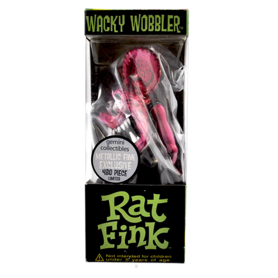 Funko Wacky Wobbler Rat Fink (Red Metallic) - Gemini Collectibles