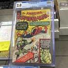 1964 Marvel Comics Amazing Spider-Man #14 CGC 2.0. 1st Green Goblin Appearance
