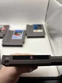 nintendo nes game bundle lot: Shingen The Ruler, NFL And The Black Bass