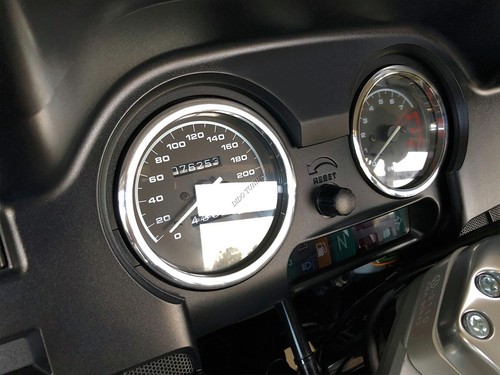 Fits Bmw R 1100 RT Polished aluminum rings for the gauge cluster 2pcs - Picture 6 of 9