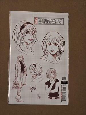 ULTIMATE SPIDER-MAN #4 MARVEL 2024 2ND PRINT CHECCHETTO DESIGN VARIANT NM