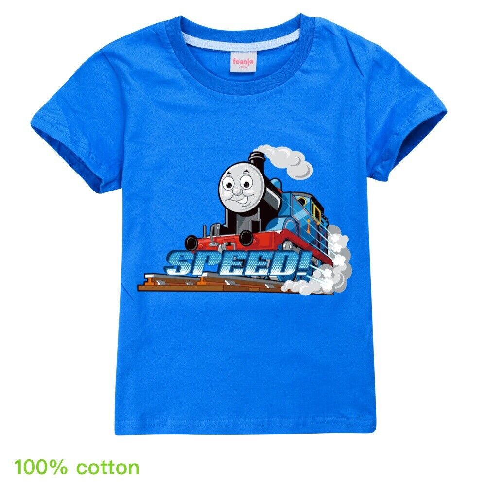Thomas the Tank Engine Boys Girls Unisex Kid#039;s T Shirt 100% Cotton AU  Shop | eBay