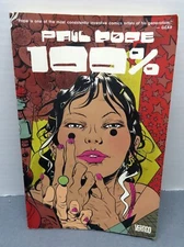 100% Percent by PAUL POPE Vertigo DC Comics 1st Print 2005 (PAPERBACK TPB)