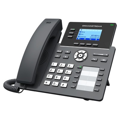 Grandstream GRP2604 VoIP-Telefon inkl. EU Netzteil (3 Leitungen)