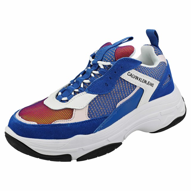 calvin klein chunky trainers mens