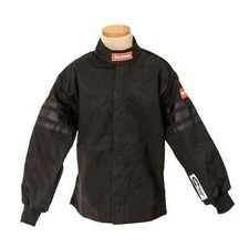 RaceQuip Single Layer Fire Suit Jacket Black ...
