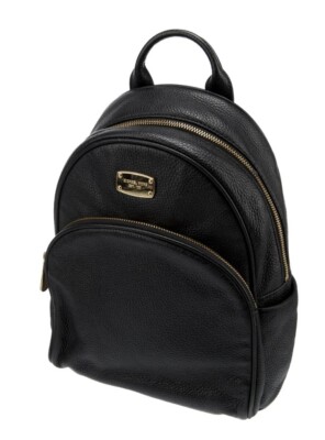 MICHAEL KORS Women's Abbey Black Pebbled Leather Backpack | eBay MICHAEL KORS Women's Abbey Black Pebbled Leather Backpack | eBay