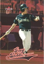 2004 Ultra #330 Greg Dobbs  Seattle Mariners  Rookie Card. rookie card picture