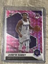 2020-21 Panini Mosaic Jahmi'us Ramsey Rookie Pink Camo  #239 Kings RC