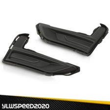 Fit For 17-20 Nissan Rogue Front Bumper Fog Light Lamp Cover Grille Left & Right