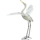 Gartenfigur Kranich aus Metall, 87 cmSe abre en una nueva ventana o pestañaTotalmente nuevo57,57 EU