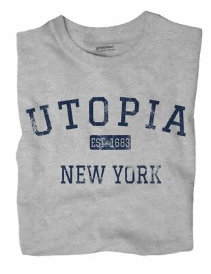 Utopia New York NY T-Shirt Queens EST