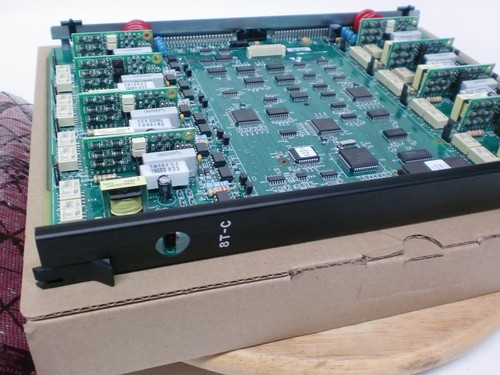 Tadiran Coral 8T-C - 72449025100 8 Circuit Trunk Card Read Description - Picture 2 of 6