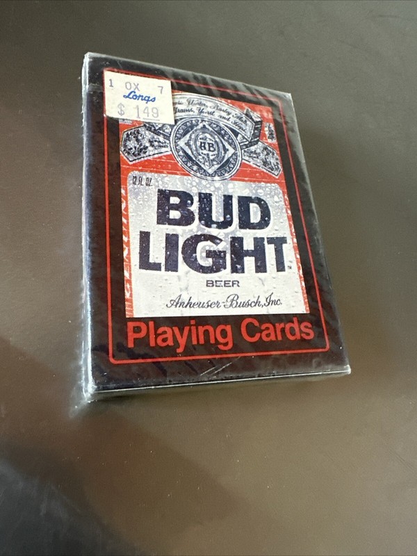 Vintage Sealed Bud Light Deck of Playing Cards  Number 371 NIP