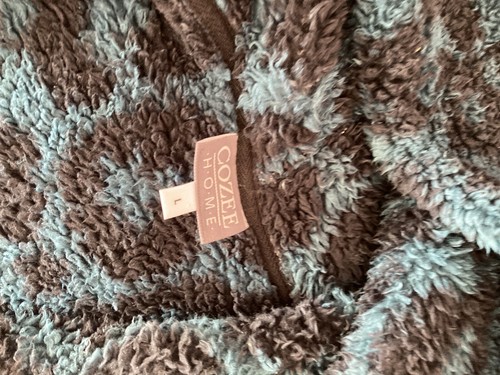 cozee home Sherpa hooded cardigan | eBay