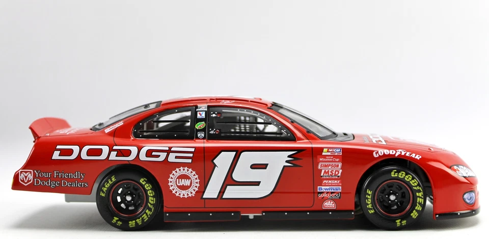 #19 Atwood Dodge 2001 Intrepid R/T ventana transparente acción diecast coche banco 1:24 Foto 4 de 4