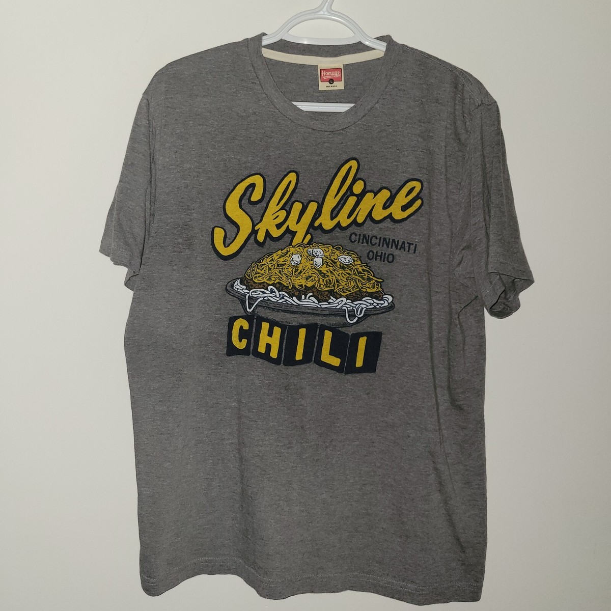 Vintage Cincinnati Ohio Skyline Baseball Graphic Tee Vintage Cincinnati Ohio Skyline Baseball Graphic Tee