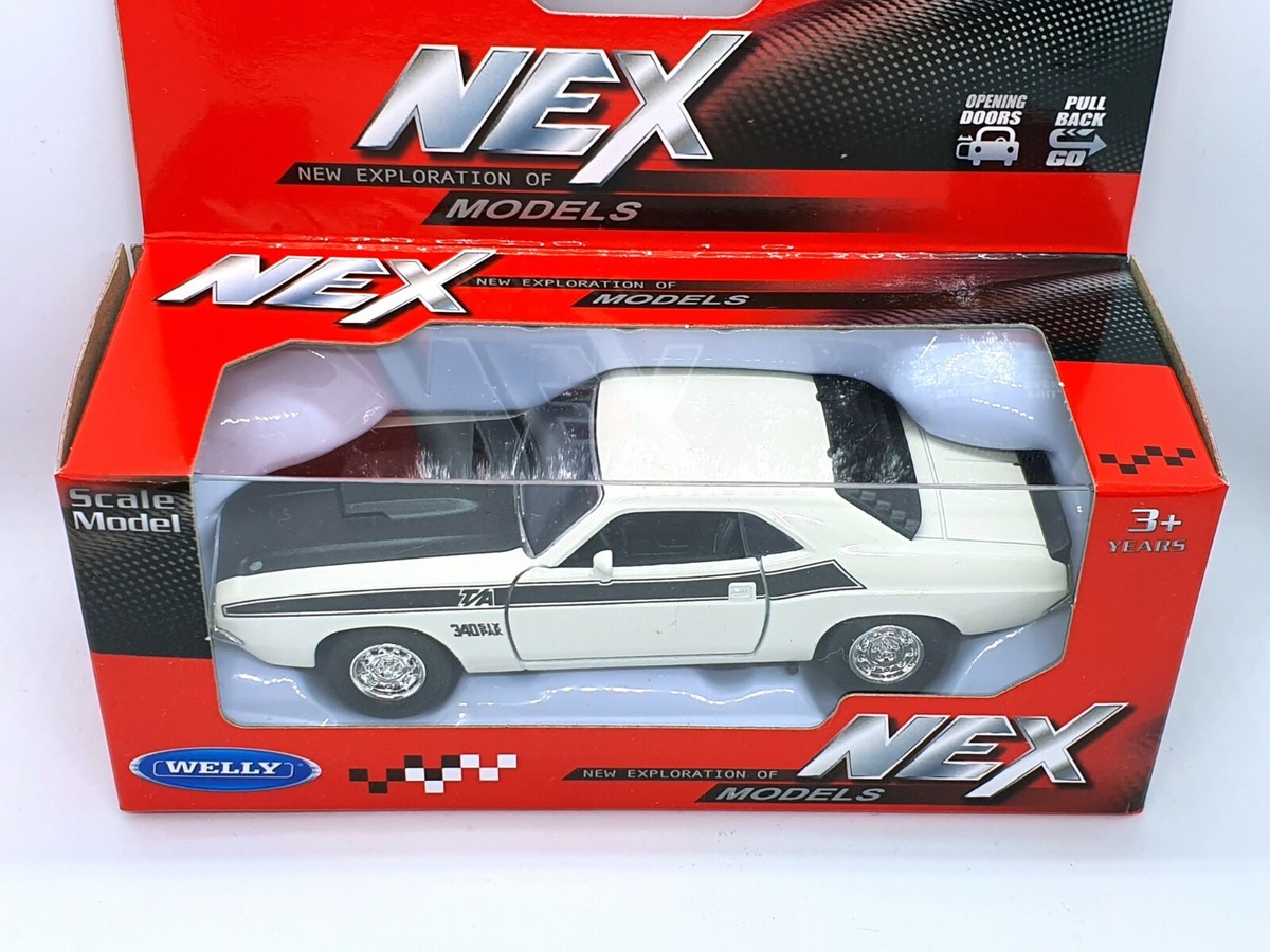 1970 Dodge Challenger T/A Pull Back Kids Diecast Model Collector