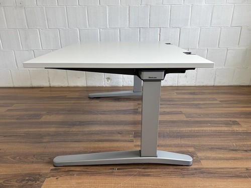 Steelcase Activa Schreibtisch 120x90cm weiß grau Homeoffice - Bild 3 von 11