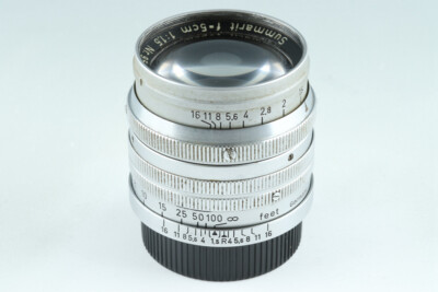 レンズ(単焦点) Leica Leitz Summarit 50mm F/1.5 Lens L39 Leica Leitz Summarit 50mm F/1.5 Lens for Leica L39 #40875 C1 | eBay