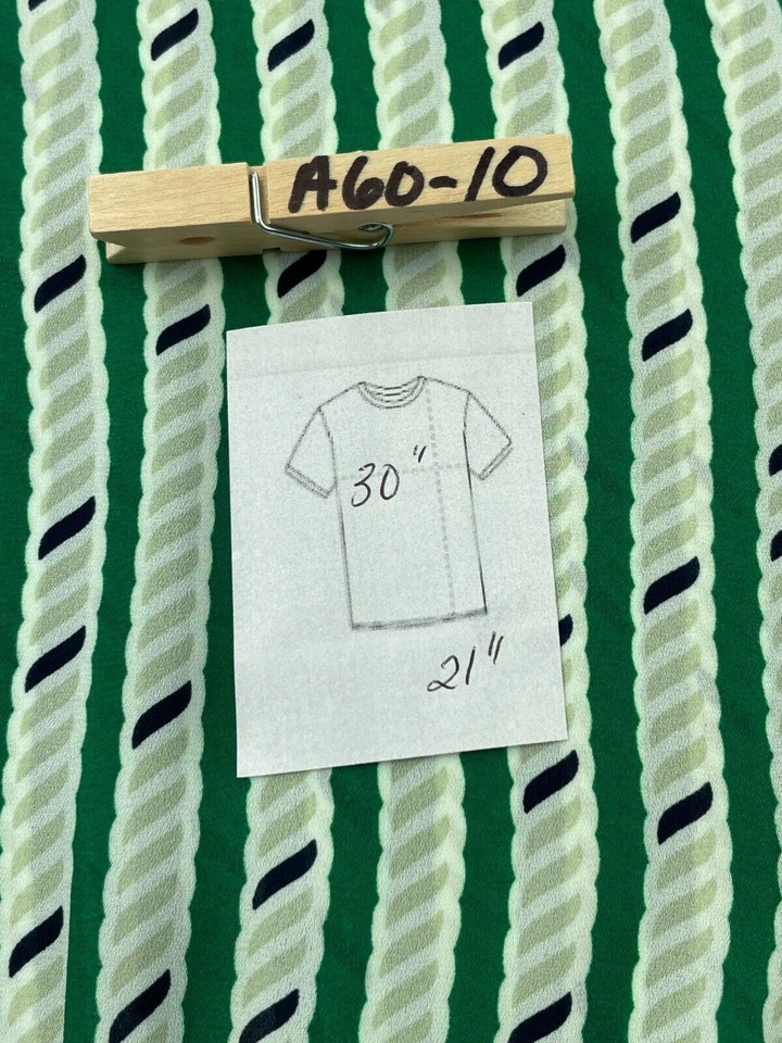 Blusa Top Umgee Pequeña Kimono Verde Rayas Geométricas Corbata Cintura Mujer A60-10 Foto 2 de 4