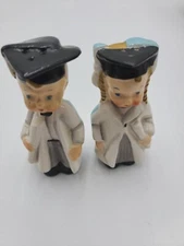 VTG. Lefton Graduation Double Sided Salt/Pepper Shakers Set