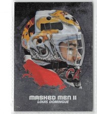 2009-10 Between The Pipes Masked Men II #MM40 Louis Domingue
