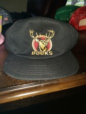 BUCKS CIGARETTES "Buck the System" vintage black snapback / hat -USA Made 