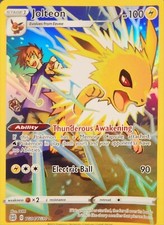 Pokémon TCG Jolteon Sword & Shield: Brilliant Stars TG04/TG30 Holo Secret Rare