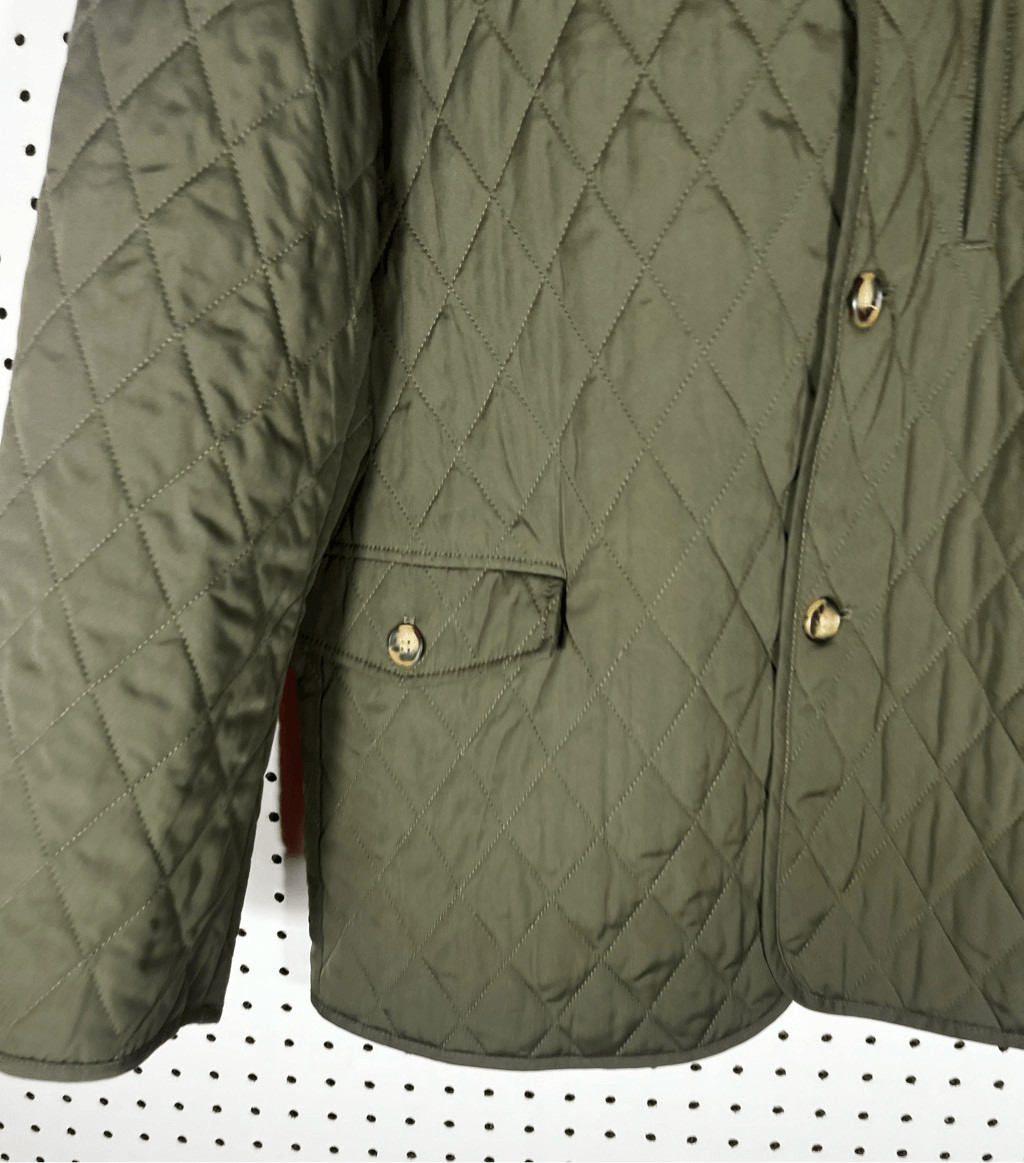 J.McLaughlin quilted button down bomber jacket si… - image 3