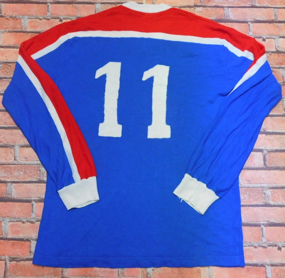 Mod. CATANIA Nº Camiseta de fútbol 11 NOEL vintage hecha en Italia (293) talla XL Foto 2 de 3