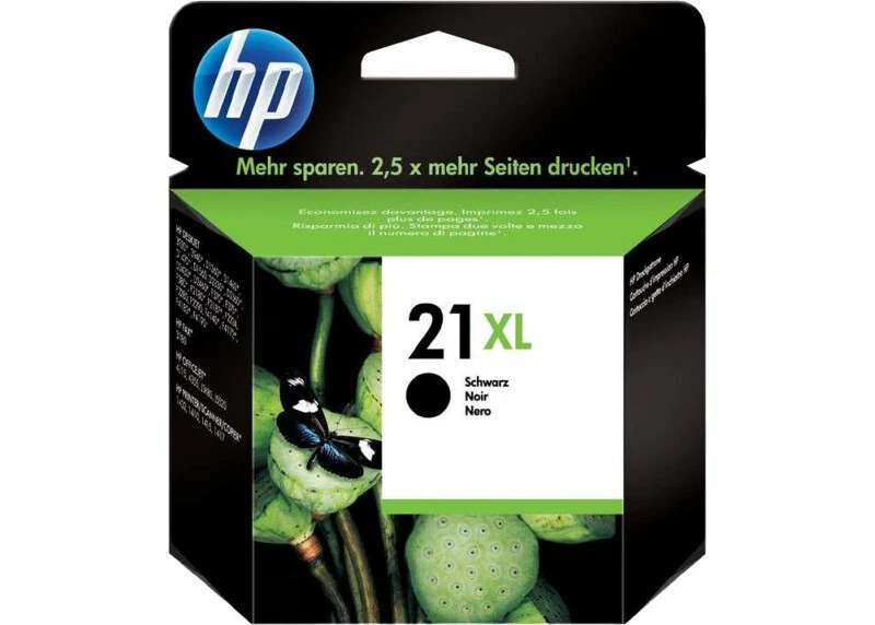 Original HP 21 XL schwarz DeskJet D1560 D2330 D2360 D2430 D2460 DATUM 2022-23