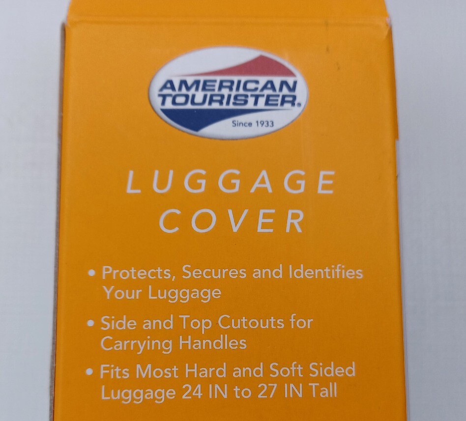 American Tourister Luggage Cover Travel Baggage  Fits 24" to 27" Suitcase New